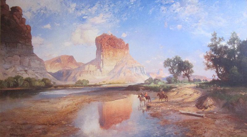 Thomas Moran Grand Canyon oil painting image